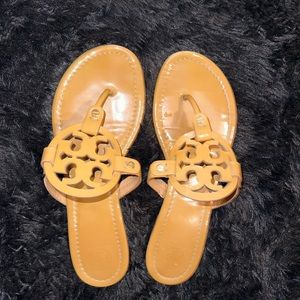 Tory Burch tan Miller sandal size 9